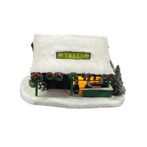 Hawthorne Village Homestead Tree Stand John Deere Christmas Village 7.5W Lighted